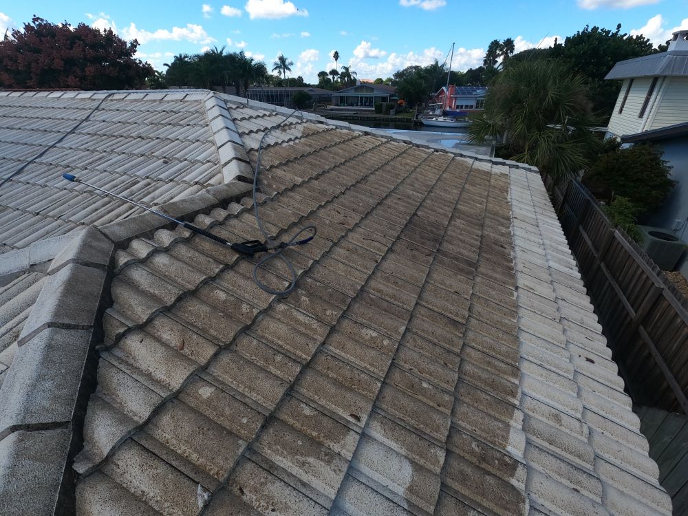 Canal Home Roof Wash in Cocoa Beach, FL
